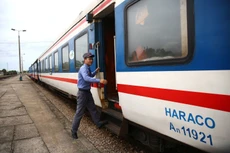 Công ty Đấu giá hợp danh Kinh Bắc từng có hợp đồng tổ chức đấu giá 139 toa xe hàng thanh lý tại HARACO. Ảnh: Lê Tiên