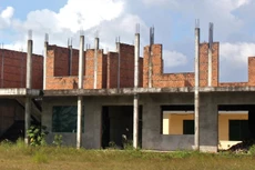 Tháng 1/2019, Công ty TNHH Xây dựng dân dụng và công nghiệp Tân Thịnh Phát từng bị chấm dứt hợp đồng thi công do chậm tiến độ và không đảm bảo năng lực thực hiện. Ảnh minh họa: Chí Đại