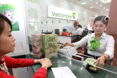 6 tháng đầu năm 2019, lợi nhuận trước thuế của Vietcombank đạt 11.303 tỷ đồng, tăng 41% so với cùng kỳ năm trước. Ảnh: Việt Trần