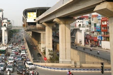 Tuyến đường sắt Cát Linh - Hà Đông vẫn chưa vận hành thương mại như dự kiến. Ảnh: Lê Tiên