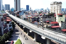 Gói thầu Hệ thống thu vé tự động thuộc Dự án Tuyến đường sắt đô thị thí điểm thành phố Hà Nội, đoạn Nhổn - ga Hà Nội, trị giá trên 425 tỷ đồng. Ảnh: Lê Tiên