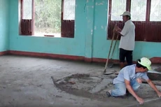 Gói thầu Thi công sửa chữa công trình Trường THPT Huỳnh Tấn Phát (Bến Tre) do Công ty TNHH MTV Đồng Vy làm tư vấn đấu thầu. Ảnh minh họa: Thu Hương