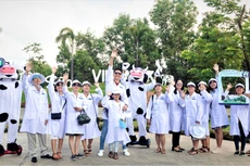 Tham quan Trang trại bò sữa Vinamilk Tây Ninh được xây dựng theo chuẩn Global G.A.P, nơi cung cấp nguồn sữa để sản xuất sữa học đường