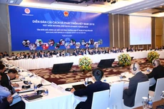 Tư tưởng xuyên suốt trong chủ đề của mỗi kỳ Diễn đàn VRDF là “Cải cách” và “Phát triển”. Ảnh: Lê Tiên
