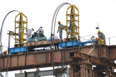 Dù trúng nhiều gói thầu quy mô lớn nhưng kết quả kinh doanh của Cienco 1 đang đi xuống rõ rệt. Ảnh: Quang Tuấn