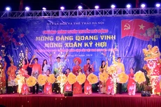 Gói thầu tổ chức các chương trình nghệ thuật đặc biệt phục vụ nhiệm vụ chính trị do Đảng và Nhà nước giao thuộc trường hợp áp dụng Điều 26 Luật Đấu thầu. Ảnh: Lê Toàn