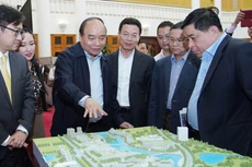 Thủ tướng Nguyễn Xuân Phúc khẳng định, Chính phủ sẽ làm hết sức mình để ủng hộ Trung tâm Đổi mới sáng tạo quốc gia. Ảnh: Hiếu Nguyễn