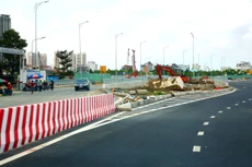 CII đã tổ chức thi công đạt khoảng 76,7% khối lượng của toàn bộ Dự án. Ảnh: Nhã Chi