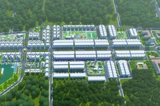 Dự án Khu tổ hợp thương mại dịch vụ trường học và nhà ở Gia Sàng (Crown Villas) với tổng mức đầu tư trên 2.100 tỷ đồng do Công ty CP Thương mại Thái Hưng làm chủ đầu tư