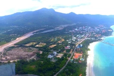 Gói thầu số 14 thuộc Dự án Đường trục phía Bắc khu trung tâm huyện Côn Đảo đạt tỷ lệ tiết kiệm 0,9% sau đấu thầu rộng rãi. Ảnh: Đoàn Khương