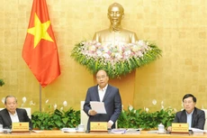 Thủ tướng Chính phủ Nguyễn Xuân Phúc chủ trì Phiên họp Chính phủ thường kỳ tháng 2/2019. Ảnh: Trần Thanh Hải