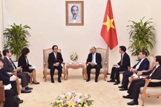 Thủ tướng Nguyễn Xuân Phúc mong muốn Nhật Bản sẽ vươn lên dẫn đầu về đầu tư FDI, du lịch vào Việt Nam. Ảnh: Đoàn Bắc