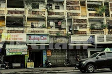 Công ty CP Đầu tư dịch vụ tài chính Hoàng Huy trúng thầu nhiều dự án cải tạo chung cư cũ tại Hải Phòng trong thời gian gần đây. Ảnh: Trần Sơn