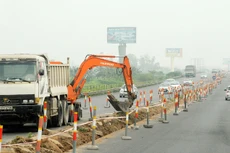 Qua thanh tra, Tổng cục Đường bộ đã chấm dứt hợp đồng, cấm không cho đấu thầu và xử phạt một số nhà thầu. Ảnh: Nhã Chi