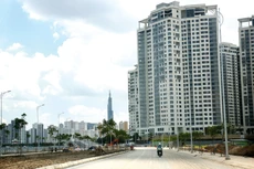 Thu tiền sử dụng đất một lần quá lớn đang là gánh nặng cho DN và người mua nhà. Ảnh: Hoài Tâm