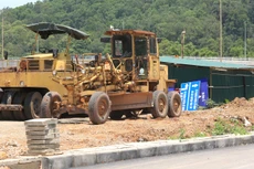 Dự án Nâng cấp, mở rộng tuyến đường Thịnh - Đông, huyện Hoằng Hóa (giai đoạn 1) theo loại hợp đồng BT được chỉ định cho nhà đầu tư lập đề xuất dự án. Ảnh: Lê Tiên