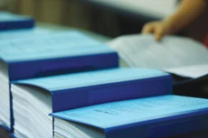 Trong lần đấu thầu lại, có 20 nhà thầu đã mua HSMT Gói thầu Xây lắp thuộc Dự án Trung tâm Lưu trữ TP.HCM (giai đoạn 1). Ảnh: Quang Tuấn