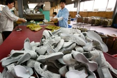 Hiệp hội Da - Giày - Túi xách kỳ vọng, tổng kim ngạch xuất khẩu sản phẩm da giày năm 2018 đạt 19 - 19,5 tỷ USD, tăng 10% so với năm 2017. Ảnh: Thanh Thủy