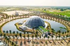 Nhà kính với diện tích trên 1.000 m2 mang đến môi trường ưu việt cho sự phát triển của cây trồng