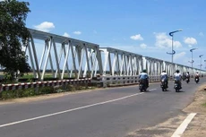 Tại hầu hết các gói thầu xây cầu mà Công ty CP Xây dựng công trình 510 trúng thầu, chênh lệch giữa giá trúng thầu so với giá gói thầu không nhiều. Ảnh: Nguyễn Văn