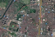 Phường Mai Dịch trên bản đồ Google vệ tinh