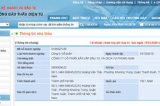 Tài khoản của nhà thầu, nhà đầu tư được xem là không bảo đảm tư cách hợp lệ nếu chưa thanh toán chi phí 