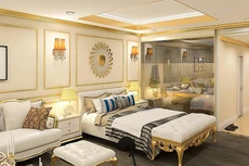 Nội thất dát vàng tại Hội An Golden Sea. Ảnh: Internet