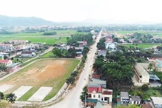 Trung tâm thị trấn Nghĩa Đàn, Nghệ An (ảnh internet)