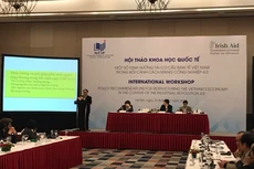 Hội thảo Khoa học quốc tế Một số định hướng tái cơ cấu kinh tế Việt Nam trong bối cảnh Cách mạng Công nghiệp 4.0 diễn ra sáng 22/11