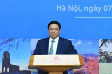 Thủ tướng Chính phủ Phạm Minh Chính chủ trì Hội nghị Điều phối vùng Đồng bằng sông Hồng lần thứ hai. Ảnh: VGP
