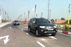 Đường 3/2 nối dài tại thị trấn Hậu Nghĩa, huyện Đức Hòa, tỉnh Long An. Ảnh internet