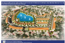 Phối cảnh Dự án Xây dựng hạ tầng kỹ thuật và khu nhà ở hồ điều hòa Tây Sơn thuộc Công viên rừng Thiên Văn