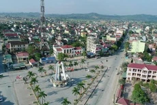 Một góc thị trấn Đô Lương, Nghệ An (ảnh internet)