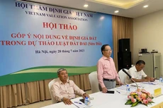 Hội thảo góp ý nội dung về định giá đất trong Dự thảo Luật Đất đai (sửa đổi) được Hội Thẩm định giá Việt Nam tổ chức ngày 28/7