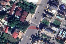 Vị trí lô đất đấu giá tại Khu phố 1, Phường 1, thành phố Tây Ninh, tỉnh Tây Ninh. Ảnh: Google map