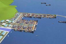 Phối cảnh dự án cảng Liên Chiểu, thành phố Đà Nẵng.
