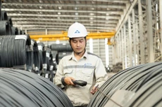 Sản lượng bán hàng thép xây dựng, phôi thép và thép cuộn cán nóng giảm 36%.