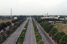 Đoạn đầu tuyến đường Tôn Đức Thắng kết nối với trung tâm huyện Nhơn Trạch