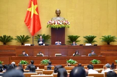 Phó Chủ tịch Thường trực Quốc hội Trần Thanh Mẫn điều hành phiên họp chiều 6/1/2023