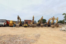 HSMT đưa ra yêu cầu về bãi tập kết vật tư, xe máy thiết bị và lán trại phục vụ thi công có diện tích từ 1.000 m2 trở lên, nằm trên địa bàn thị xã Chơn Thành, tỉnh Bình Phước.Ảnh chỉ mang tính minh họa. Nguồn Internet