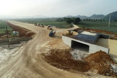 Hiện nay, 25 gói thầu xây lắp của Dự án Xây dựng đường bộ cao tốc Bắc - Nam phía Đông giai đoạn 2021 - 2025 đã được triển khai. Ảnh chỉ mang tính minh họa. Nguồn Internet