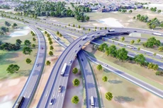 Phối cảnh nút giao Bình Chuẩn