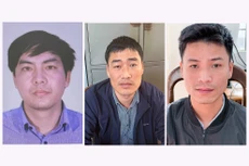 Các đối tượng Lê Văn Sáng, Đỗ Ngọc Châu và Trần Văn Chương bị khởi tố, bắt tạm giam