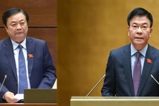 Hôm nay (15/8), hai Bộ trưởng Lê Thành Long và Lê Minh Hoan trả lời chất vấn