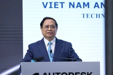 Thủ tướng Phạm Minh Chính đề nghị doanh nghiệp Hoa Kỳ góp phần hiện thực hóa sự ủng hộ của Hoa Kỳ về một Việt Nam "mạnh, độc lập, tự cường và thịnh vượng" - Ảnh: VGP