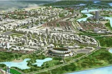 Phối cảnh dự án Khu đô thị mới Bắc sông Cấm