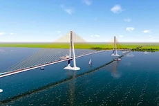 Phối cảnh cầu Đại Ngãi 