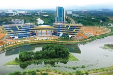 Nhiều nhà đầu tư đánh giá cao nỗ lực của Chính phủ trong việc xây dựng hệ sinh thái khởi nghiệp, đổi mới sáng tạo qua việc hình thành Trung tâm Đổi mới sáng tạo quốc gia Ảnh: Lê Tiên