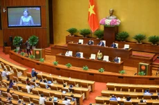 Chiều 10/6, Quốc hội thảo luận ở hội trường về Dự án Luật Các tổ chức tín dụng (sửa đổi)