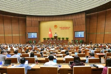 Ngày 26/10, Quốc hội họp phiên toàn thể tại Hội trường nghe và thảo luận về Dự án Cảng hàng không quốc tế Long Thành